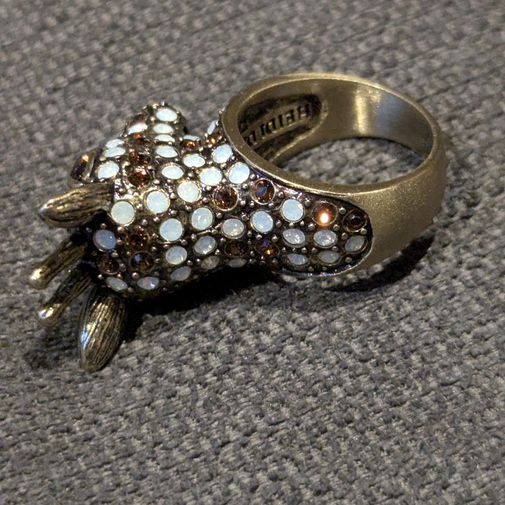 Deer Head Statement Ring - image 5